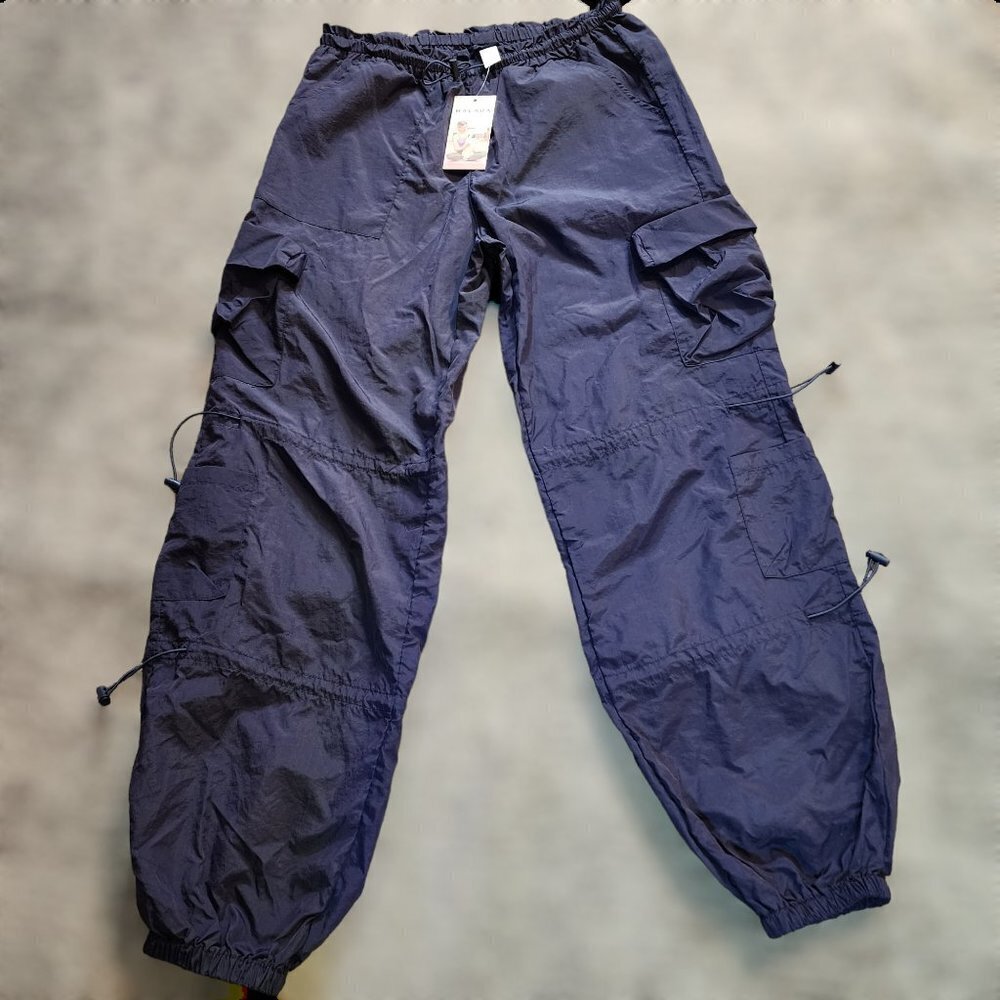 Navy Cargo Pants